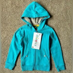 Mightly Turquoise Toddler Hoodie